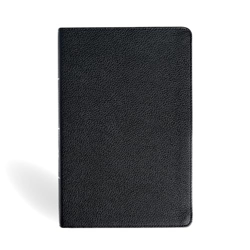NASB Personal Size Giant Print Bible, Black Genuine Leather, Red Letter, Presentation Page, Full-Color Maps, Easy-to-Read Bible Karmina Type