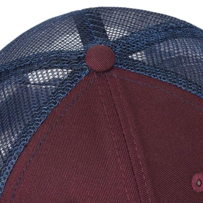 Christian Jesus Cross Hat - Faith Hats for Men Women - Religious Gifts for Thanksgiving Christmas - color: Cross/Burgundy