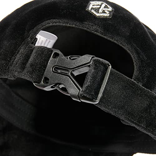 Baseball Cap for Women Men - Adjustable Size Hat - color: Black-19