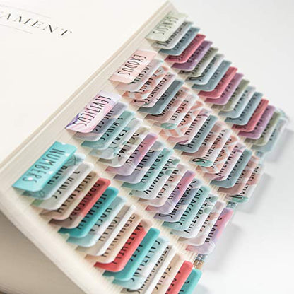 DiverseBee Laminated Bible Tabs for Women and Men (Uniform Theme) - color: Uniform
