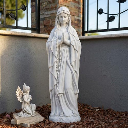 Virgin Mary Praying Statue 23.5 Inch, Religious Outdoor Statue - color: Praying Virgin Mary（23.5 Inch）