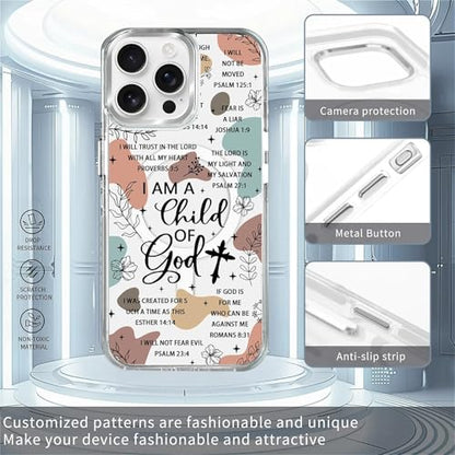 for iPhone 13/14 Case [Compatible with Magsafe],Girls Women Clear Magnetic Case Silicone Shockproof Protective Cover with Pattern Bible Verses - color: Bible Verses, size: iPhone 13/14