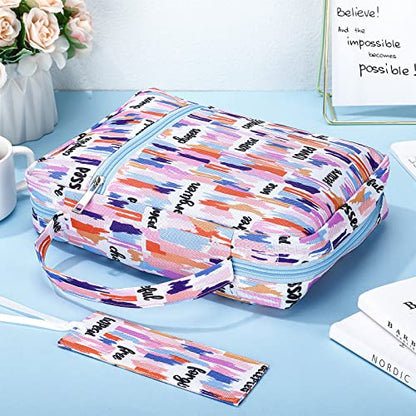 Laumoi Bible Cover Case for Women 10'' Floral Bible Cover Case Women Portable Protective Bag for Bible Study Supplies(Positive Style) - style: Positive Style