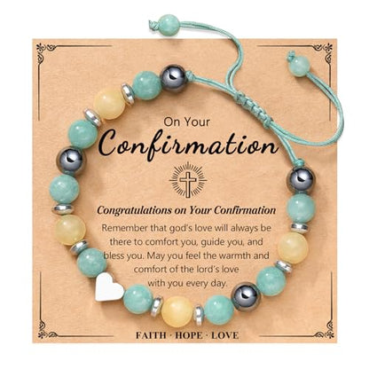 UPROMI To My Daughter/Granddaughter/Niece Bracelet Gifts for Girls - style: Confirmation