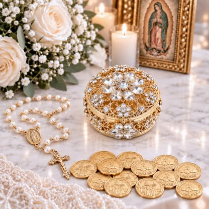 Wedding Unity Coins - Arras de Boda, Gold