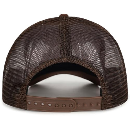 Christian Jesus Cross Hat - Faith Hats for Men Women - Religious Gifts for Thanksgiving Christmas - color: Faith Flag/Brown