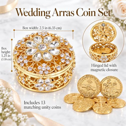 Wedding Unity Coins - Arras de Boda, Gold
