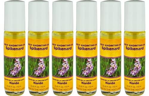 Logos Trading Post Spikenard Anointing Oil Roll On Bottles, 6 Pcs - color: Spikenard