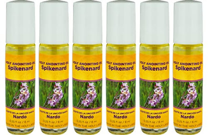 Logos Trading Post Spikenard Anointing Oil Roll On Bottles, 6 Pcs - color: Spikenard
