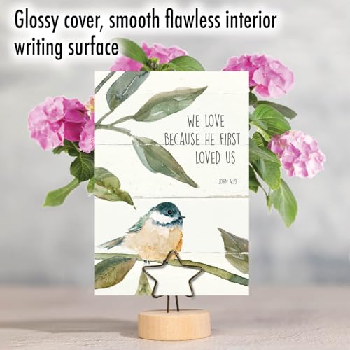 The Best Card Company - Anniversary Greeting Card with Envelope - Loving Stationery for Spouse - Scripture Birds C7108JANG - style: Scripture Birds
