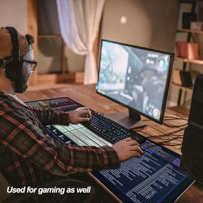 XXL Gaming Mouse Pad 35.4x15.7 Professional Large Mouse Pad & Computer Game Mouse Mat-90x40 Excelnew - color: Excelnew, size: 35.4L x 15.7W inches