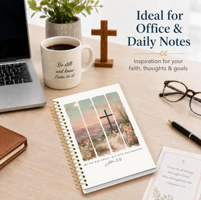 Bible Journal for Women, Christian Gifts for Women - color: Bible Journal for Women-white