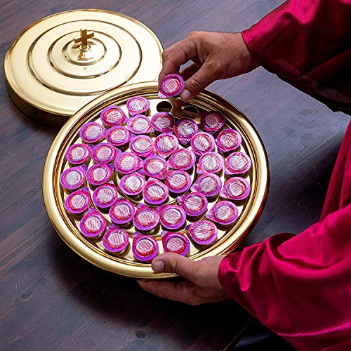 Celebration Cup, Grape Juice and Wafer Communion Cups Set With a 30-Day Devotional, Pack of 30