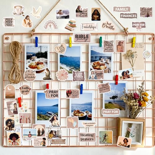 100 Pcs Black Women Motivational Stickers, Vision Board Supplies - style: Inspirational Black Women