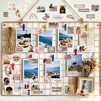 100 Pcs Black Women Motivational Stickers, Vision Board Supplies - style: Inspirational Black Women