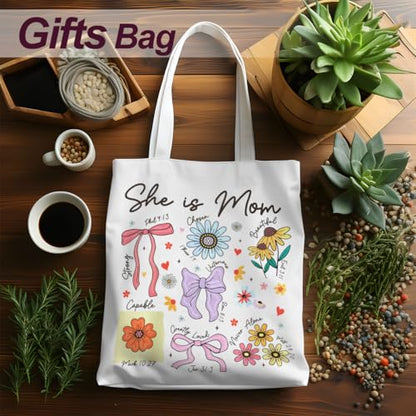 Mama Mom Tote Bag Mom Birthday Gifts Canvas Tote Bag, Reusable Canvas Shoulder Bags for Grocery Shopping, Beach 01 - color: Sheismom01