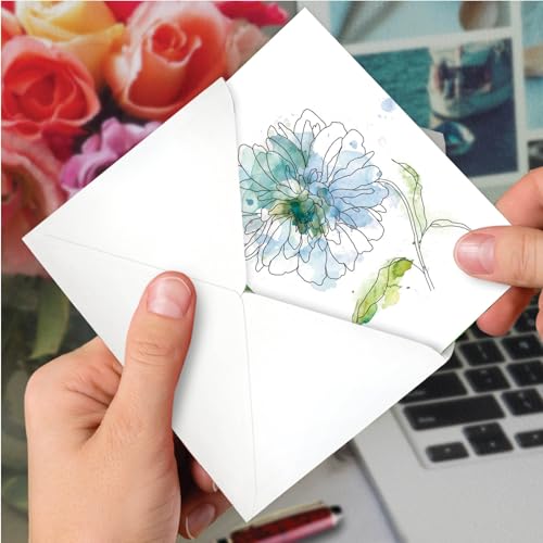 Best Card Co Loving Sympathy Card w/Envelope Floral Design C4627DSMG - style: Basic Blooms