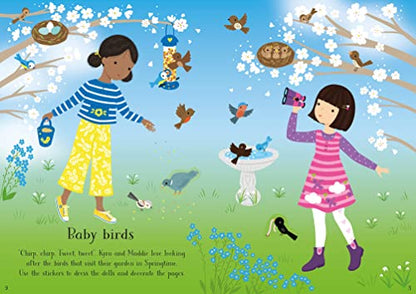 Little Sticker Dolly Dressing Easter: An Interactive Sticker Book for Kids to Dress Up Dolly and Play with Easter Animals