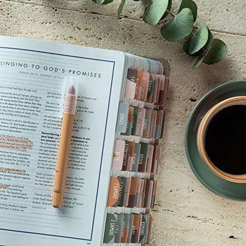 DiverseBee Laminated Bible Tabs for Women and Men (Sunset) - color: Sunset
