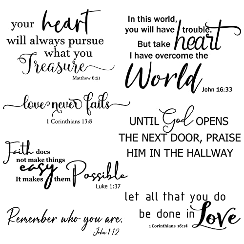 BBTO Bible Verse Stickers Peel & Stick,Remember Who You are - style: Remember Who You are
