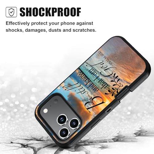 Case for iPhone 18 Pro/iPhone 17 Pro - Bible Verse Psalm 46:10 - color: Quotes Bible Verse Psalm 46:10, size: iPhone 18 Pro / 17 Pro