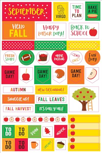 Essentials Month By Month Planner Stickers (Set of 475 Stickers)