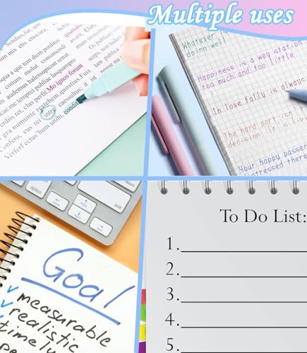 Bible Study Supplies, Bible Journaling Kit Tabs Cross Paper Clips, Highlighters and Pens No Bleed Journaling Supplies
