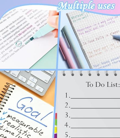 Bible Study Supplies, Bible Journaling Kit Tabs Cross Paper Clips, Highlighters and Pens No Bleed Journaling Supplies