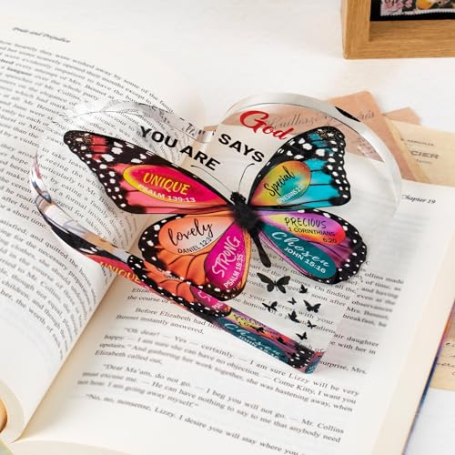 Christian Gifts for Women Birthday, Butterfly Inspirational Gifts for Mom - color: Butterfly