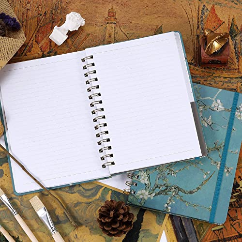 Ruled Notebook/Journal -Lined Journal with Premium Thick Paper, 8.5" X 6.4" - color: green