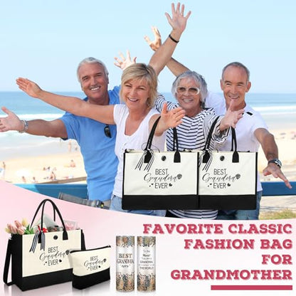 Silkfly 3 Pcs Best Grandma Ever Gifts Set for Thanksgiving Christmas Day - style: Best Grandma Ever