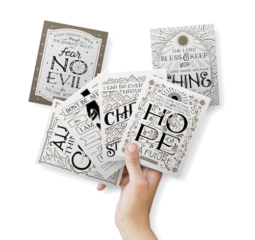 Twigs Paper Scripture Encouragement Greeting Cards, 12 Blank Note Cards - color: Scripture Encouragement, size: 12-Count