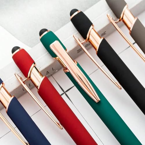 Bible Verse Ballpoint Pens with Stylus, Retractable Christian Writing Pens