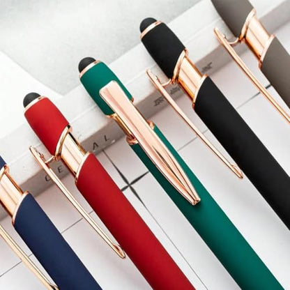 Bible Verse Ballpoint Pens with Stylus, Retractable Christian Writing Pens