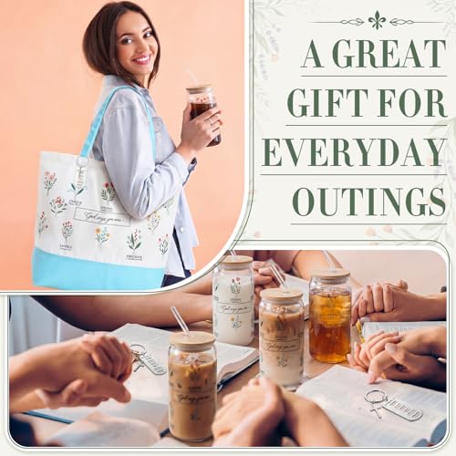 Aliceset 30 Pcs Christian Religious Gift Set for Women Bulk, Floral - style: Fresh Style