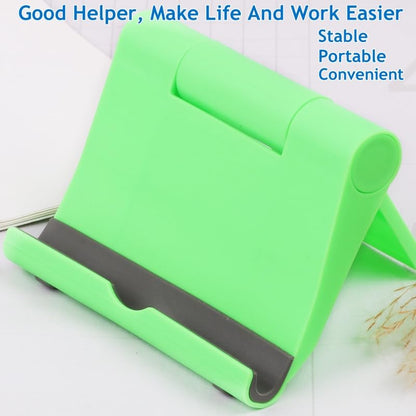 Cell Phone Stand, Desktop Holder for Smartphones, Phones & Tablets - color: Green