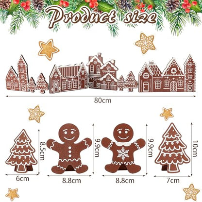 Colingmill 32'' Christmas Gingerbread Man Tabletop Wooden Decor Tree Sign - style: Gingerbread Style