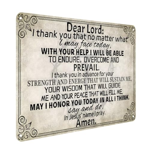 Bible Wall Sign The Lord Supports Me Metal Signs Bless Christian Tin Sign Religious Prayer Metal Sign Bible Verse Positive Quotes Gifts Home Bedroom Office 8x12 Inch - color: The Lord Supports Me, size: 8x12 Inch