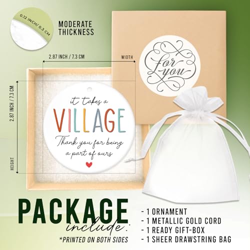 HEXMOZ Christmas Teacher Gifts for Women - Thank You Gifts for Women & Men - color: Thank You 14