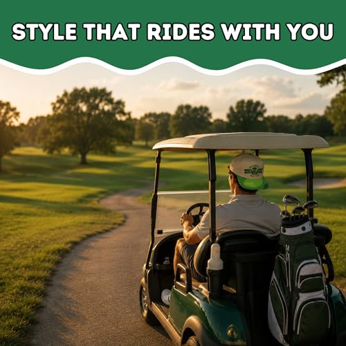 Trucker Hats for Men – Snapback Embroidered Design, Adjustable Fit – Funny Golf Hats, Fishing & Casual Wear - color: Breakfast Ball Club