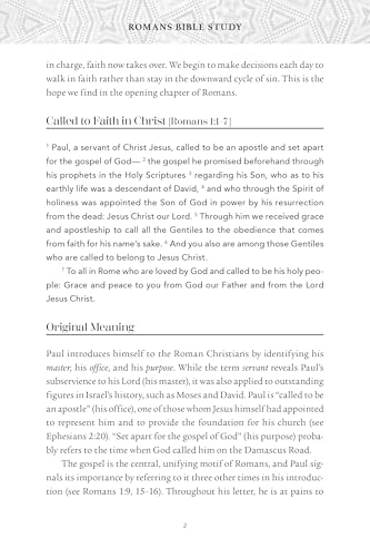 Romans Bible Study: Living Our Faith with Grace and Truth (NIV Application Commentary Resources)