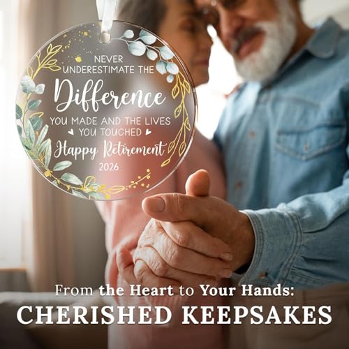 HEXMOZ Retirement Gift for Woman - Retirement Gifts for Men, Women 2026 - color: Retired 2026