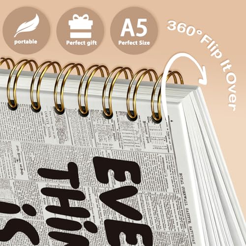 Enkvke Everything is Figureoutable Inspirational Notebook A5 - color: Everything is Figureoutable-A5