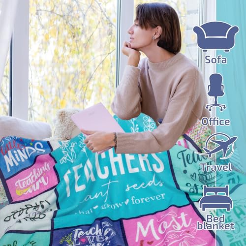Gifts for Teachers Women, Teacher Gifts for Women Blanket 50"x 60"