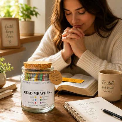 Read Me When Bible Verse Jar for Daily Encouragement