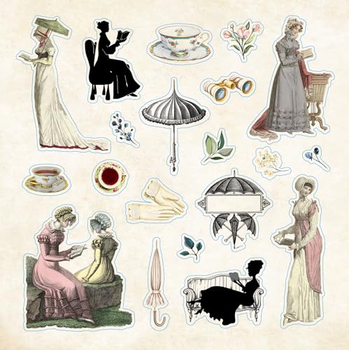 Bibliophilia Ephemera Sticker Book (over 780 stickers)