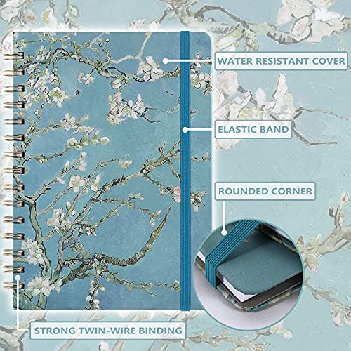 Ruled Notebook/Journal -Lined Journal with Premium Thick Paper, 8.5" X 6.4" - color: green