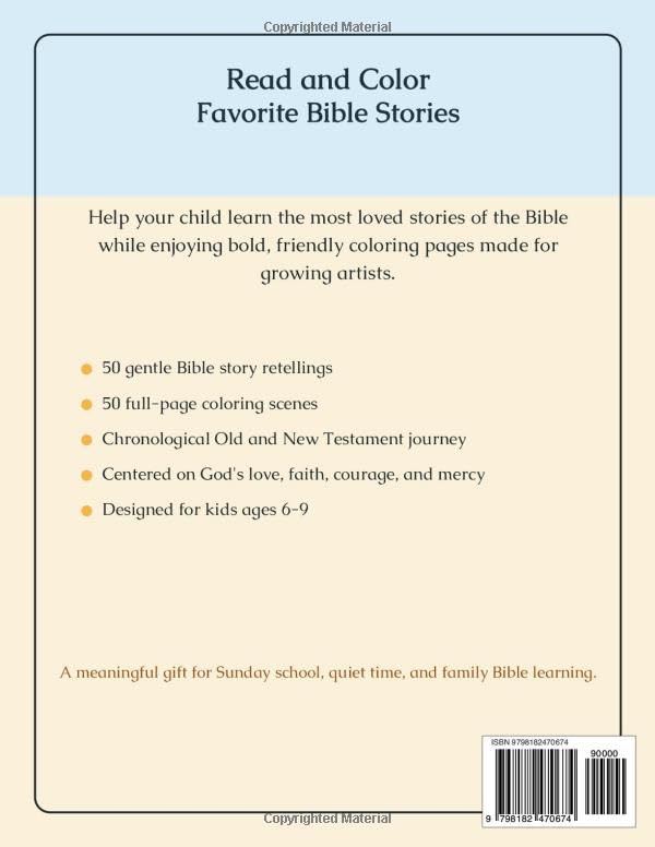 Stories of the Bible: Coloring Book for Kids