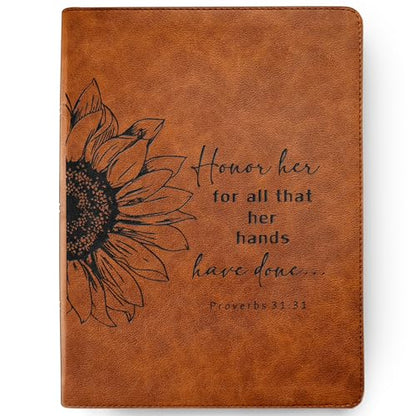 STARKENBURG COMPANY Personalized CSB Bible: Create Your Own Custom Engraved Design with a Designer, Large Print Wide-Margin Christian Standard Holy Bible