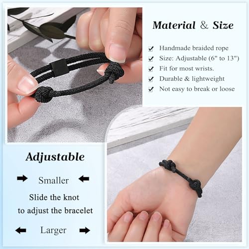 UNGENT THEM Cross Bracelet for Teen Boys Men, Christian Gifts with Card - style: Confirmation&Boys